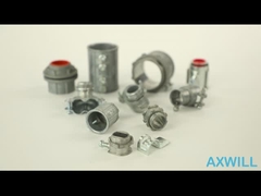 UL được liệt kê 0,013 inch Ống dẫn linh hoạt bằng kim loại chặt lỏng màu đen xám 100 feet mỗi cuộn