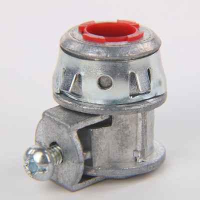 Trung Quốc Snap-In AC Cable Duplex Connector Zinc Die Casting 3/8 &quot;Connection To Outlet Box With 1/2&quot; Throat nhà cung cấp