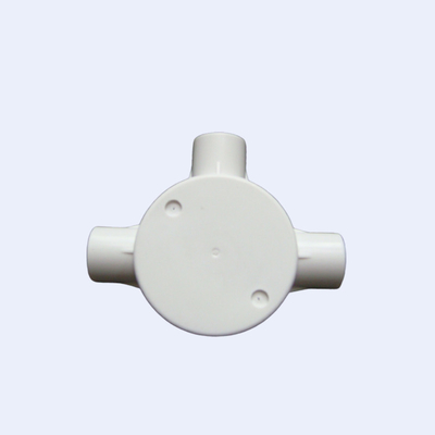 Trung Quốc Hộp nối UPVC Hai chiều Ống dẫn và phụ kiện PVC 20mm 25mm Sử dụng phần vít nhà cung cấp