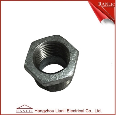Trung Quốc Bộ giảm tốc ống dẫn bằng sắt dễ uốn Phụ kiện đường ống mạ kẽm nhúng nóng 20mm 25mm nhà cung cấp