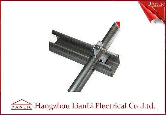 Trung Quốc Phụ kiện kênh thanh chống thép loại C mạ kẽm nhúng nóng 41 * 41 41 * 21, độ dày 1,5mm đến 2,5mm nhà cung cấp