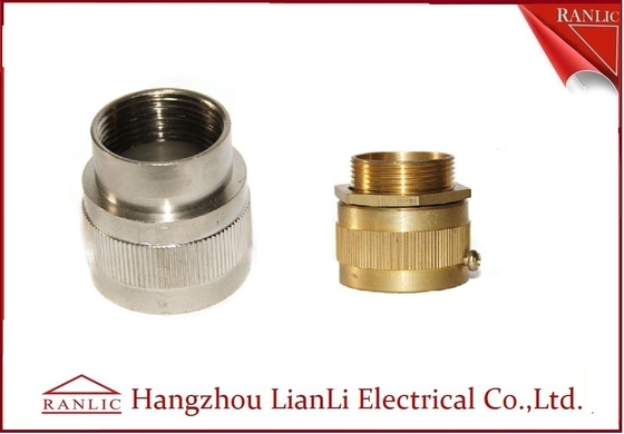 Trung Quốc Bộ điều hợp ống dẫn linh hoạt nam / nữ bằng đồng thau mạ Nickle 20mm 25mm nhà cung cấp