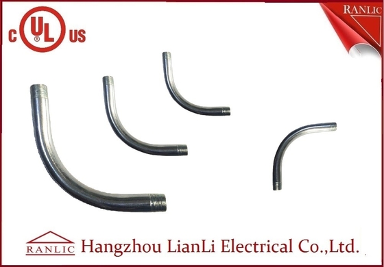 Trung Quốc Phụ kiện ống dẫn cứng cáp được liệt kê UL Thép 4 inch Núm vú có ren cả hai đầu nhà cung cấp