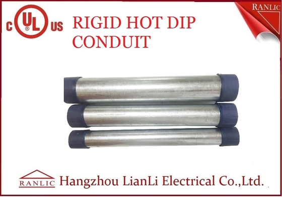 Trung Quốc Ống thép cứng mạ kẽm RGD, Ống dẫn điện 1/2 inch 4 inch nhà cung cấp