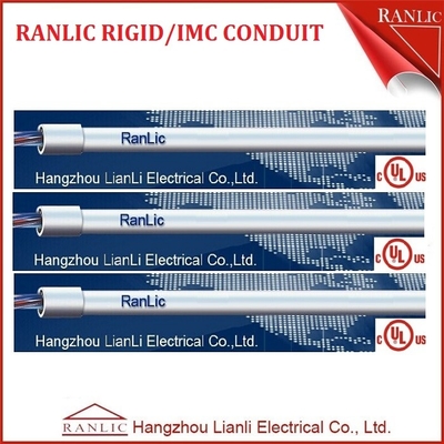 Trung Quốc Ống thép luồn dây điện IMC 3 &quot;được liệt kê của UL với khớp nối Chiều dài 10 feet nhà cung cấp