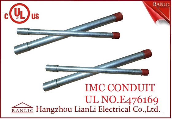Trung Quốc Ống thép luồn dây điện IMC bằng thép mỏng màu trắng Mạ kẽm 1-1 / 2 inch 1-1 / 4 inch nhà cung cấp