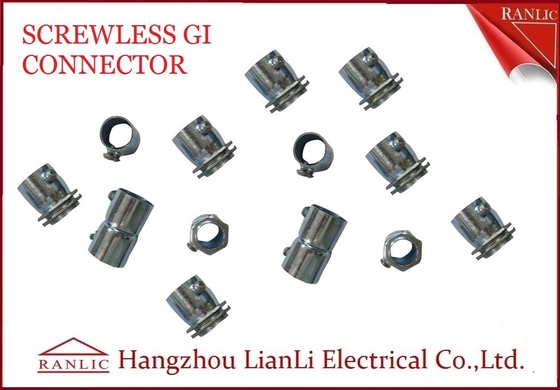 Trung Quốc 20mm 25mm Thép GI Ống nối không vít Mạ kẽm điện BS4568 nhà cung cấp