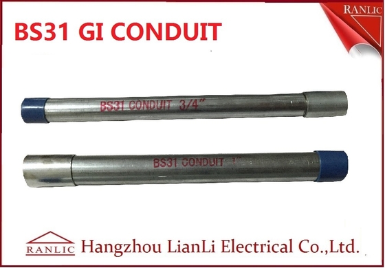 Trung Quốc Ống luồn dây điện BS31 Class 3 và Classs 4 Gi 4 &quot;và chiều dài 3,75M nhà cung cấp