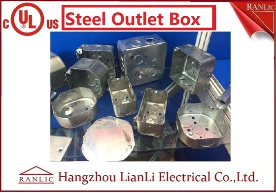 Trung Quốc Hộp dẫn điện vuông 1mm 1.6mm tùy chỉnh Hộp điện kim loại UL được liệt kê nhà cung cấp