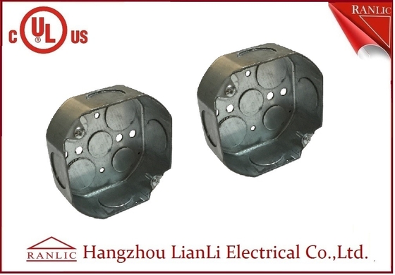 Trung Quốc Hộp ổ cắm điện Hộp ống thép kim loại hình bát giác 4 ​​inch * 4 inch nhà cung cấp