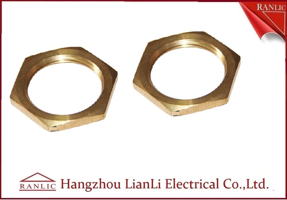 Trung Quốc Đồng thau 20mm 25mm Hình lục giác Locknut tự màu Máy CNC gia công Chủ đề nữ nhà cung cấp
