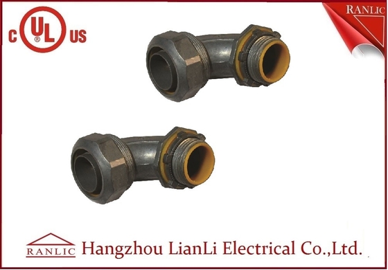 Trung Quốc Phụ kiện ống dẫn kim loại linh hoạt chặt chẽ lỏng Đầu nối 90 độ với họng cách nhiệt nhà cung cấp