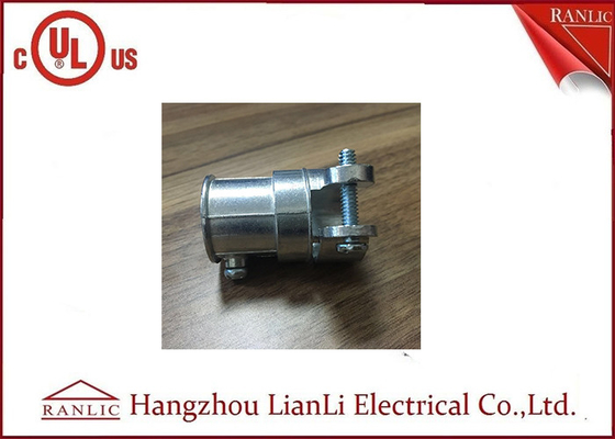 Vật liệu kẽm Phụ kiện ống dẫn linh hoạt EMT đến loại FMC, Kết nối vít nhà cung cấp