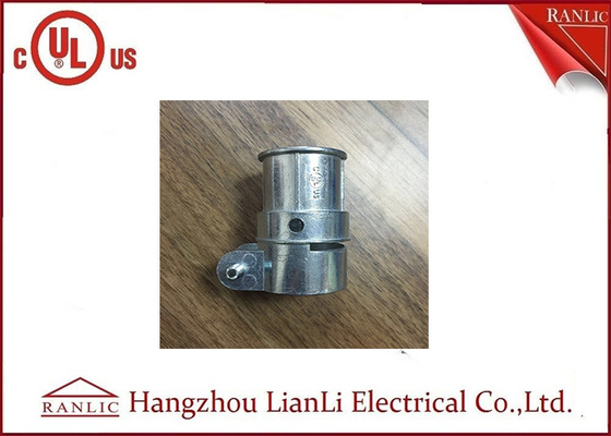 Vật liệu kẽm Phụ kiện ống dẫn linh hoạt EMT đến loại FMC, Kết nối vít nhà cung cấp