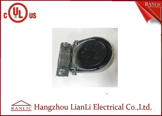 Đánh bóng hoàn thiện Loại kẹp ống thép cứng mạ kẽm, Nắp ống dẫn EMT màu bạc nhà cung cấp