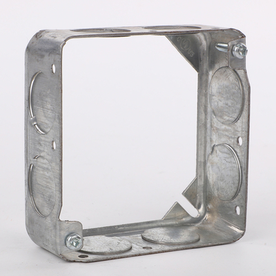 Clamp cáp AC linh hoạt IN 3/8 &quot;Snap-In Double Duplex Connector Zinc Die Casting 1/2&quot; Throat cho Outlet Box nhà cung cấp