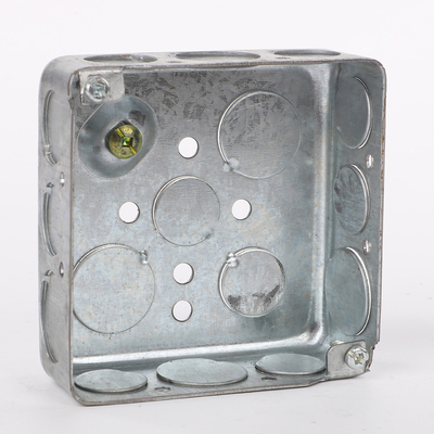 Clamp cáp AC linh hoạt IN 3/8 &quot;Snap-In Double Duplex Connector Zinc Die Casting 1/2&quot; Throat cho Outlet Box nhà cung cấp
