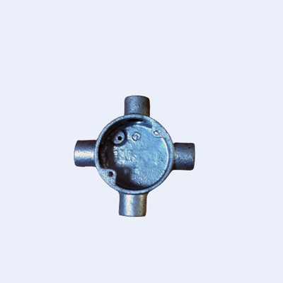 Kiểm tra dễ uốn Hộp nối ống thép mạ kẽm 50mm Sơn hoàn thiện nhà cung cấp