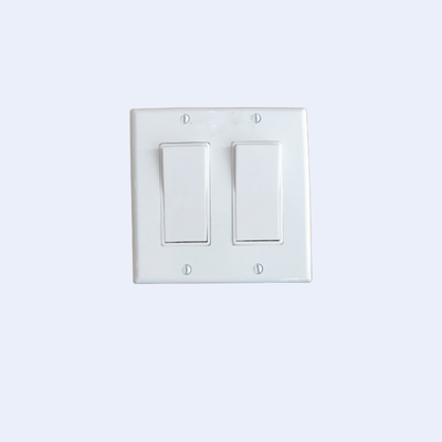Hộp nối ống dẫn điện chuyển mạch tường 2 gang Vòng thạch cao 1/2 &quot;1&quot; Màu bạc cao cấp nhà cung cấp