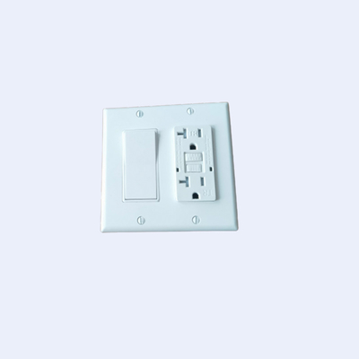 Một Gang Năm Cực Bạc Công tắc ổ cắm trên tường RUFFIN Kết thúc PreFAB nhà cung cấp