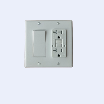 Một Gang Năm Cực Bạc Công tắc ổ cắm trên tường RUFFIN Kết thúc PreFAB nhà cung cấp