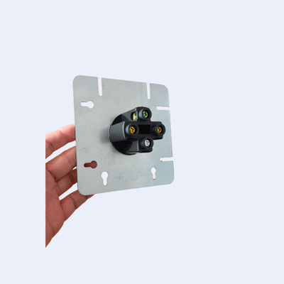 Ổ cắm điện thông minh Prefab Hộp nối ngoài trời 5 * 5 inch với tấm hộp nhà cung cấp