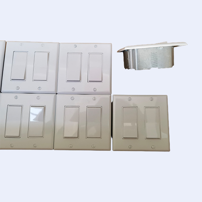 Đúc sẵn Hộp ống luồn dây điện ba gang Chụp trên vòng thạch cao nhà cung cấp
