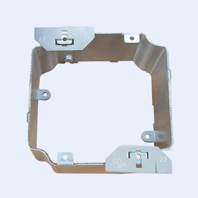 Tấm hộp nối đầu ra RUFFIN Được lắp đặt 1/2 &quot;VÀ 1&quot; Nắp đậy chiều sâu 1,20mm nhà cung cấp