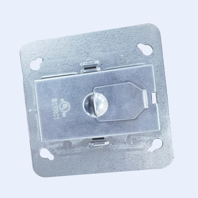 Tấm hộp nối đầu ra RUFFIN Được lắp đặt 1/2 &quot;VÀ 1&quot; Nắp đậy chiều sâu 1,20mm nhà cung cấp
