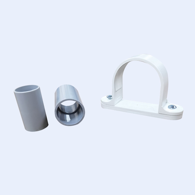 Bộ ghép nối nhựa Upvc không ngọn lửa cho ống dẫn điện 40mm Sử dụng điện nhà cung cấp