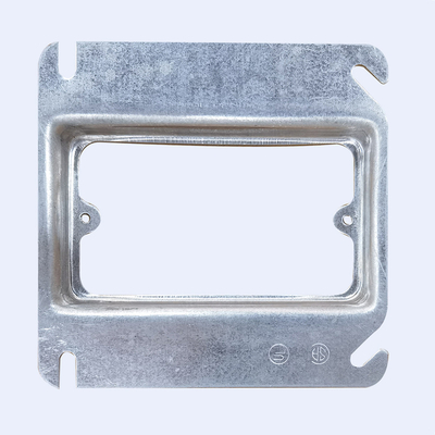 Hộp nối ống mạ kẽm Chế tạo sẵn hình vuông 4x4 với vít nhà cung cấp