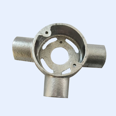 Vòng lặp sâu 25MM trong hộp nối tròn Bốn lỗ mạ kẽm nhúng nóng có ren nhà cung cấp