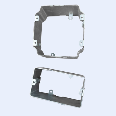 Bộ chuyển đổi GI Hộp nối ống nối Hộp Knockouts 1.0MM 1.2MM Độ dày cuộn dây nhà cung cấp