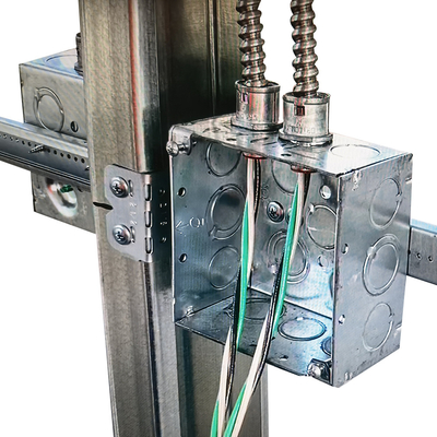 Hộp điện thép 5by5 Cuộn dây nhúng nóng có độ dày 1.60mm với nút bấm đa năng nhà cung cấp