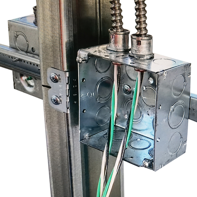 Hộp điện thép 5by5 Cuộn dây nhúng nóng có độ dày 1.60mm với nút bấm đa năng nhà cung cấp