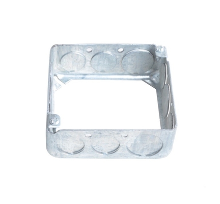 Hộp ống thép luồn dây điện Prefab 1.60mm Cố định bằng vít 1-1 / 2 &quot;Knockouts sâu nhà cung cấp