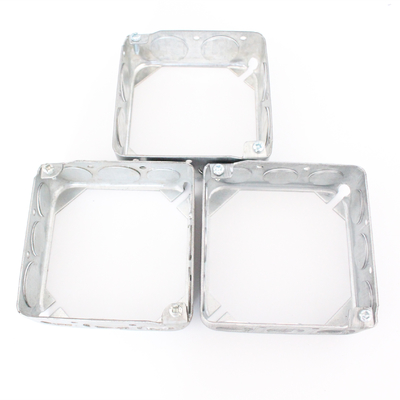 Hộp ống thép luồn dây điện Prefab 1.60mm Cố định bằng vít 1-1 / 2 &quot;Knockouts sâu nhà cung cấp