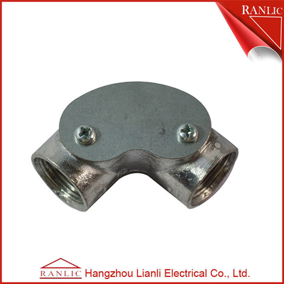 Kiểm tra hộp đầu cuối ống nối khuỷu tay Phụ kiện ống nhôm / Kết thúc mạ kẽm trước nhà cung cấp