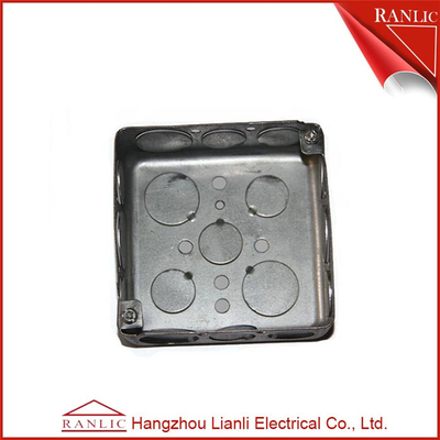 Nắp hộp ống luồn dây điện vuông UL Số tệp được liệt kê E349123 Với Knockout nhà cung cấp