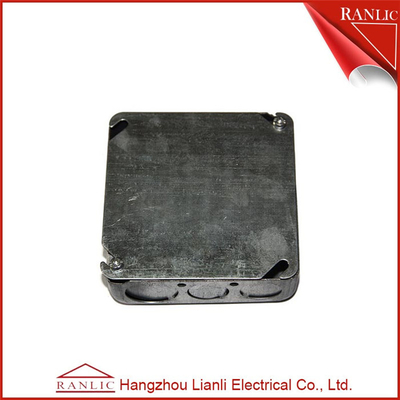 Nắp hộp ống luồn dây điện vuông UL Số tệp được liệt kê E349123 Với Knockout nhà cung cấp
