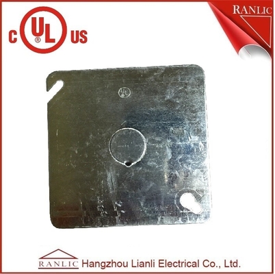 Nắp hộp ống luồn dây điện vuông UL Số tệp được liệt kê E349123 Với Knockout nhà cung cấp