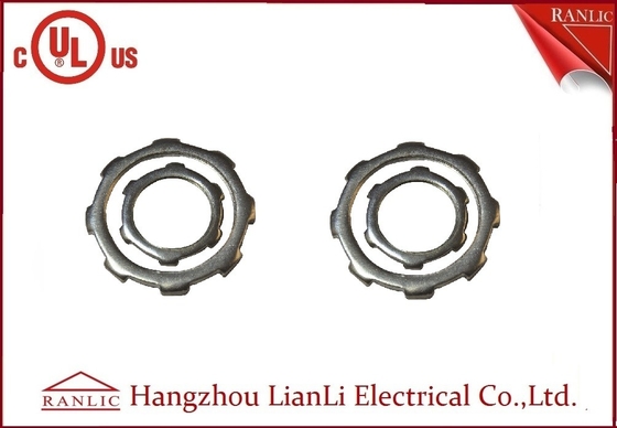 Phụ kiện ống kẽm EMT Thép Locknut Chủ đề một vòng hoặc hai vòng 2-1 / 2 " nhà cung cấp