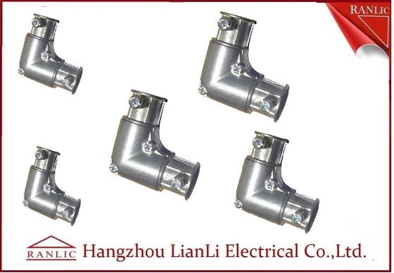 Phụ kiện ống kẽm Zamak EMT 1/2 4 EMT 90 độ Bộ khuỷu tay Loại vít nhà cung cấp
